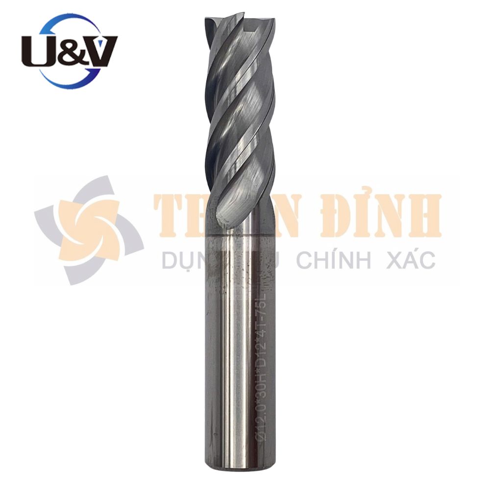 Dao phay D2*6H*4T*4D*50L U&V 6#