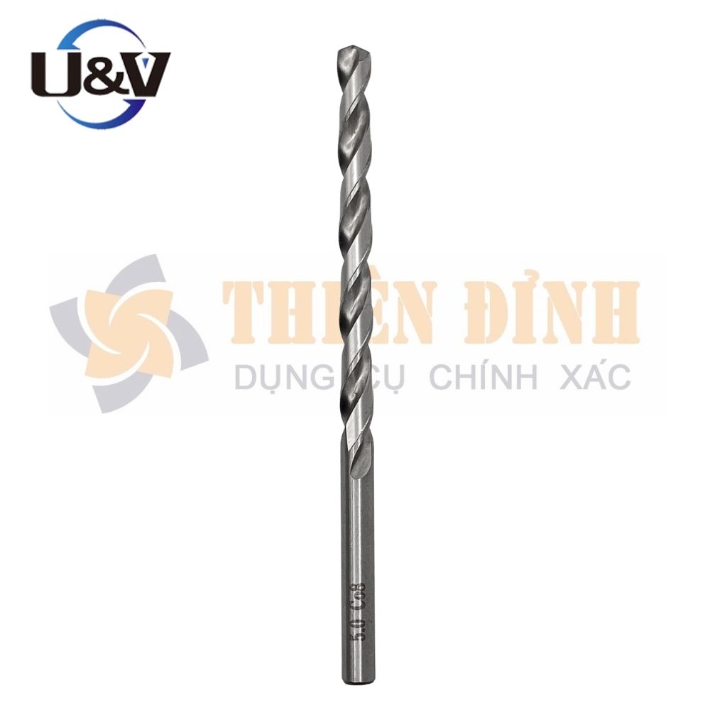 Mũi khoan 5.0 HSS-CO8 U&V-120